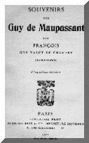 Recuerdos sobre Guy de Maupassant. Franois Tassart